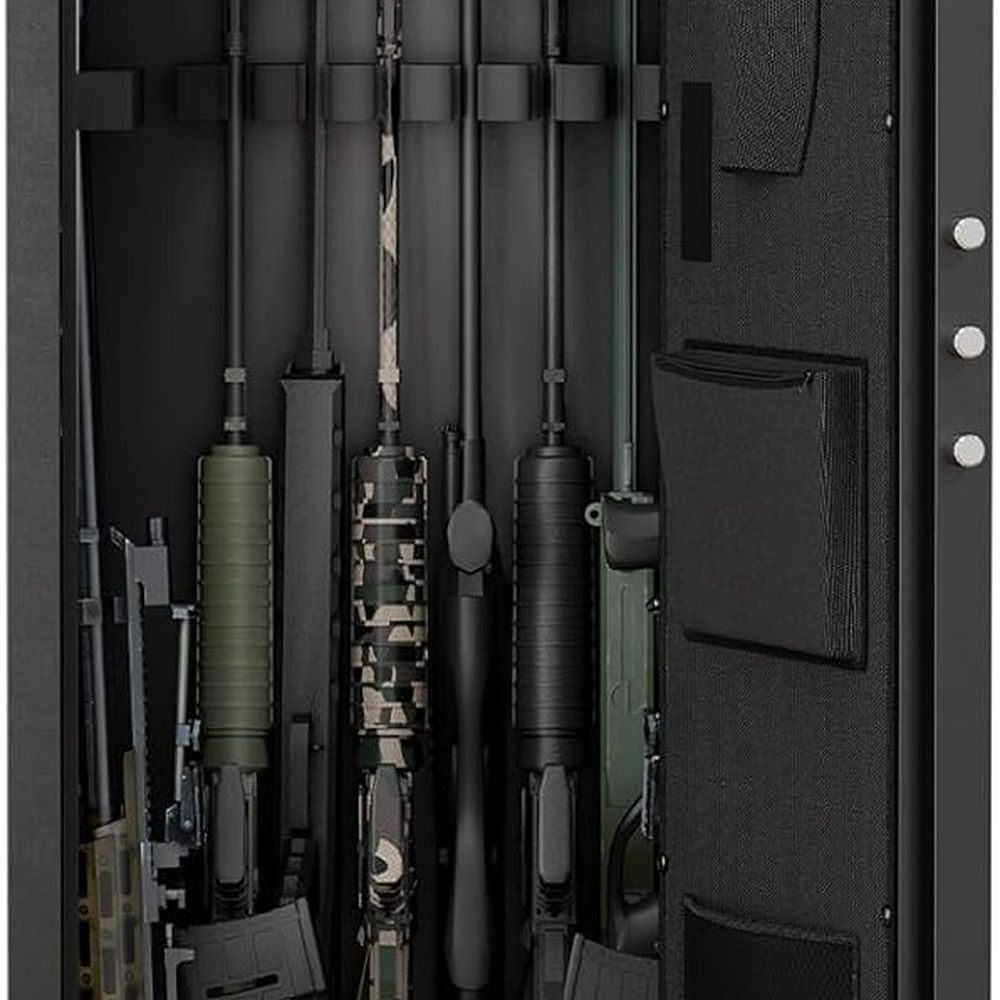 Home Security Gun - Sturdy 5-8 Gun Security Cabinet with