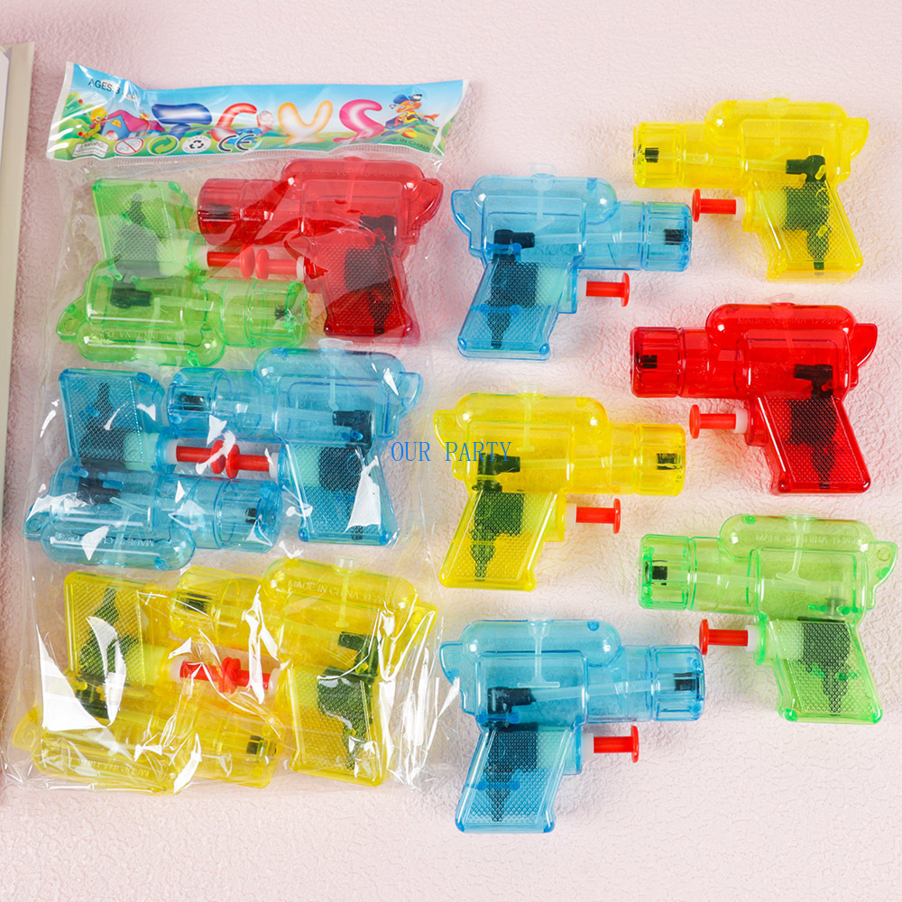 Home Security Gun - 6Pcs Transparent Spray Water Guns Hawaii