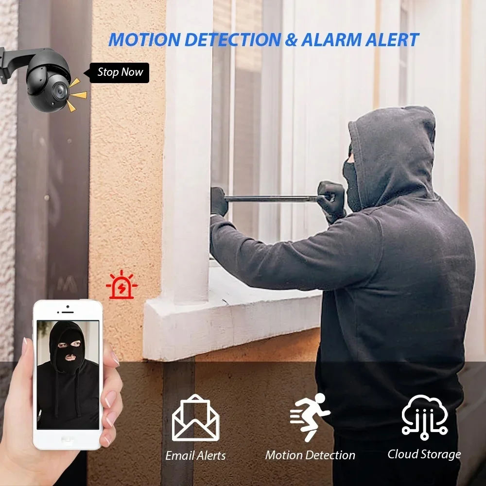 BOAVISION 4K Camera PTZ Dome 8 - Ip Camera Outdoor 4K บทวิจารณ์และราคา