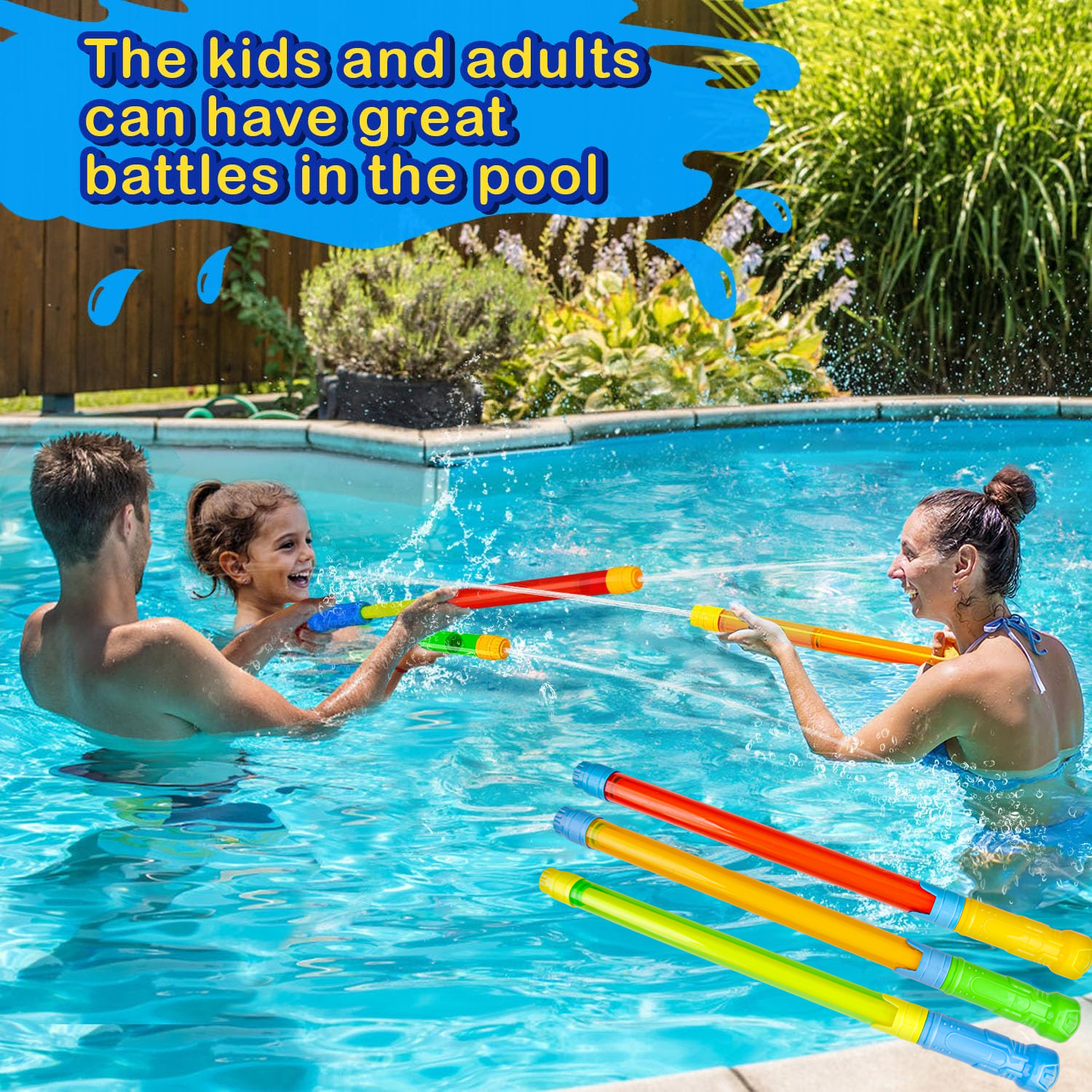 6-48PCS Water Guns for Kids Ad - Home Security Gun บทวิจารณ์และราคา