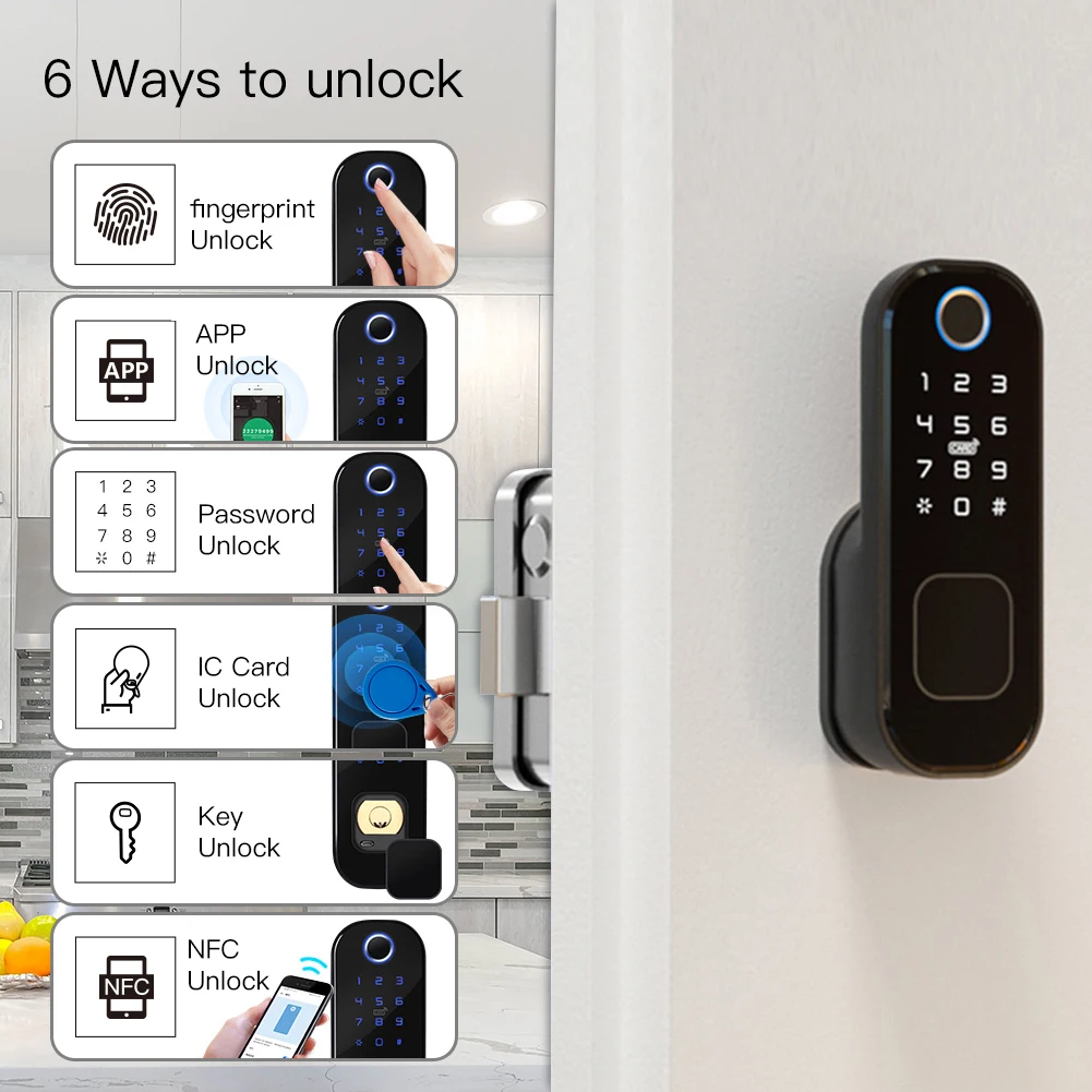 MOES WiFi Tuya Smart Lock Door - Home Security Ideas บทวิจารณ์และราคา