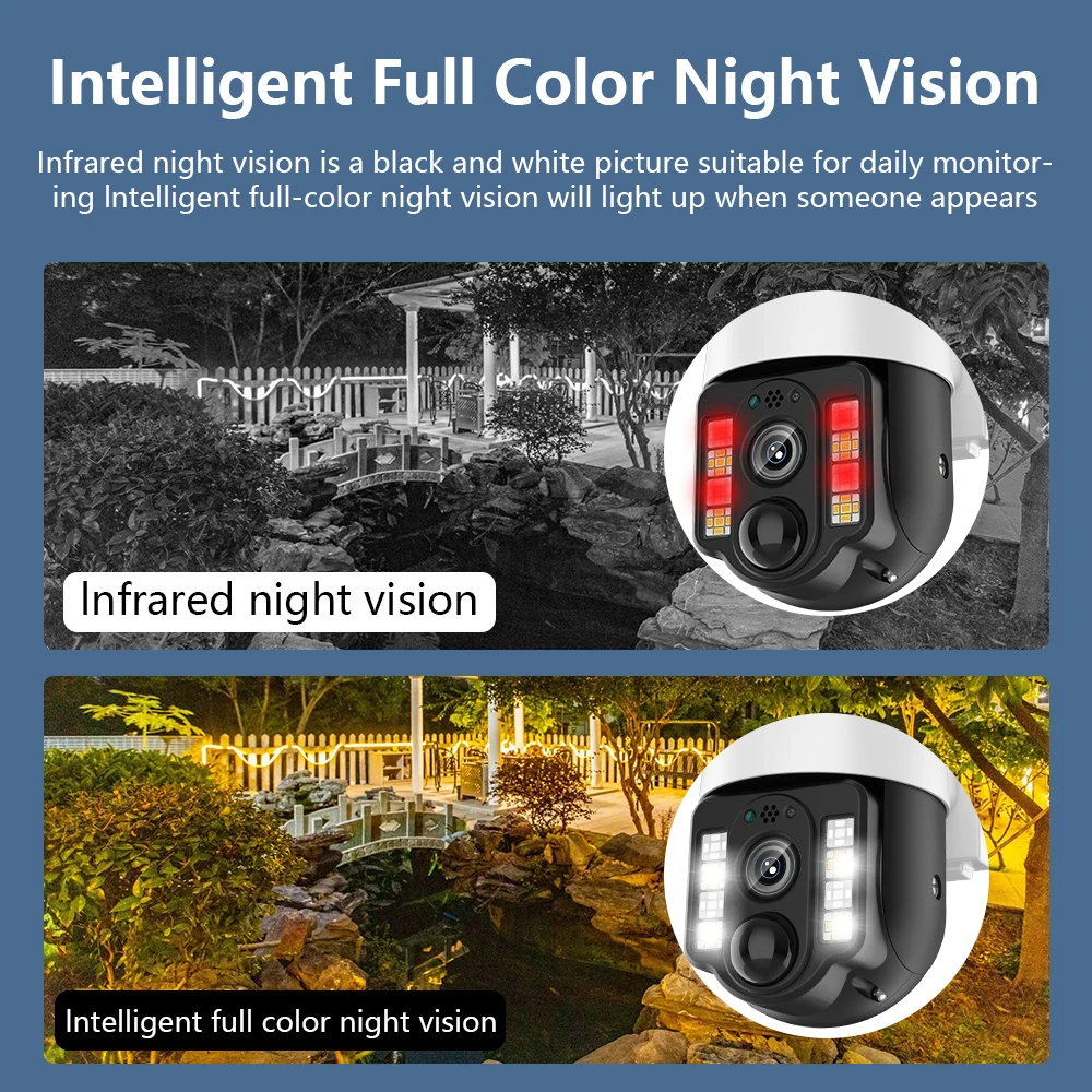 4K 8MP Wireless Solar Camera 4 - Ip Camera Outdoor 4K บทวิจารณ์และราคา
