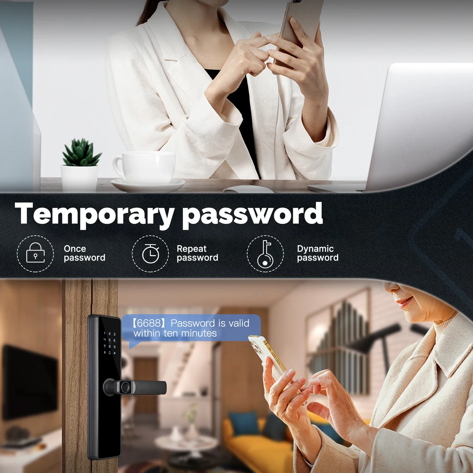 MOES Tuya ZigBee Smart Door Lo - Home Security Tapo บทวิจารณ์และราคา