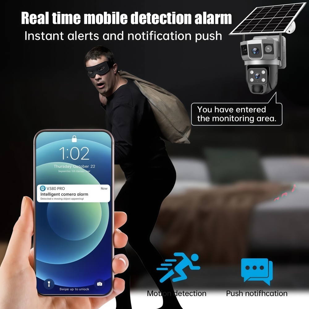 4G Camera Outdoor Solar Survei - Home Security Ideas บทวิจารณ์และราคา