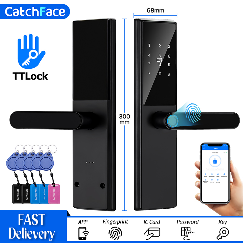 Bluetooth Fingerprint Door Loc - Home Security Ideas บทวิจารณ์และราคา