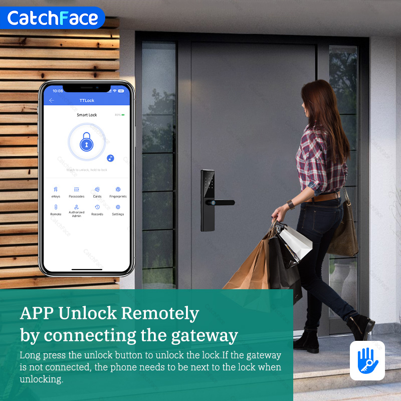 Bluetooth Fingerprint Door Loc - Home Security Ideas บทวิจารณ์และราคา