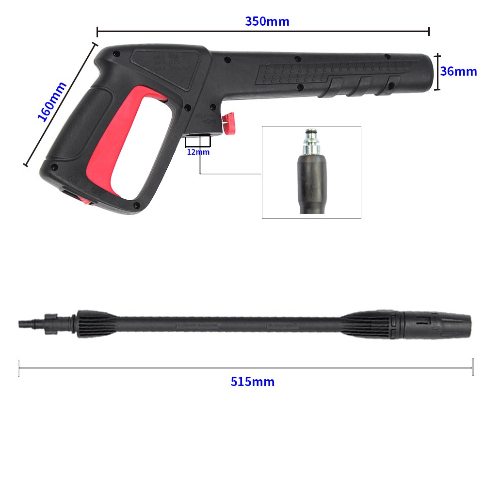 High Pressure Washer Car Wash  - Home Security Gun บทวิจารณ์และราคา