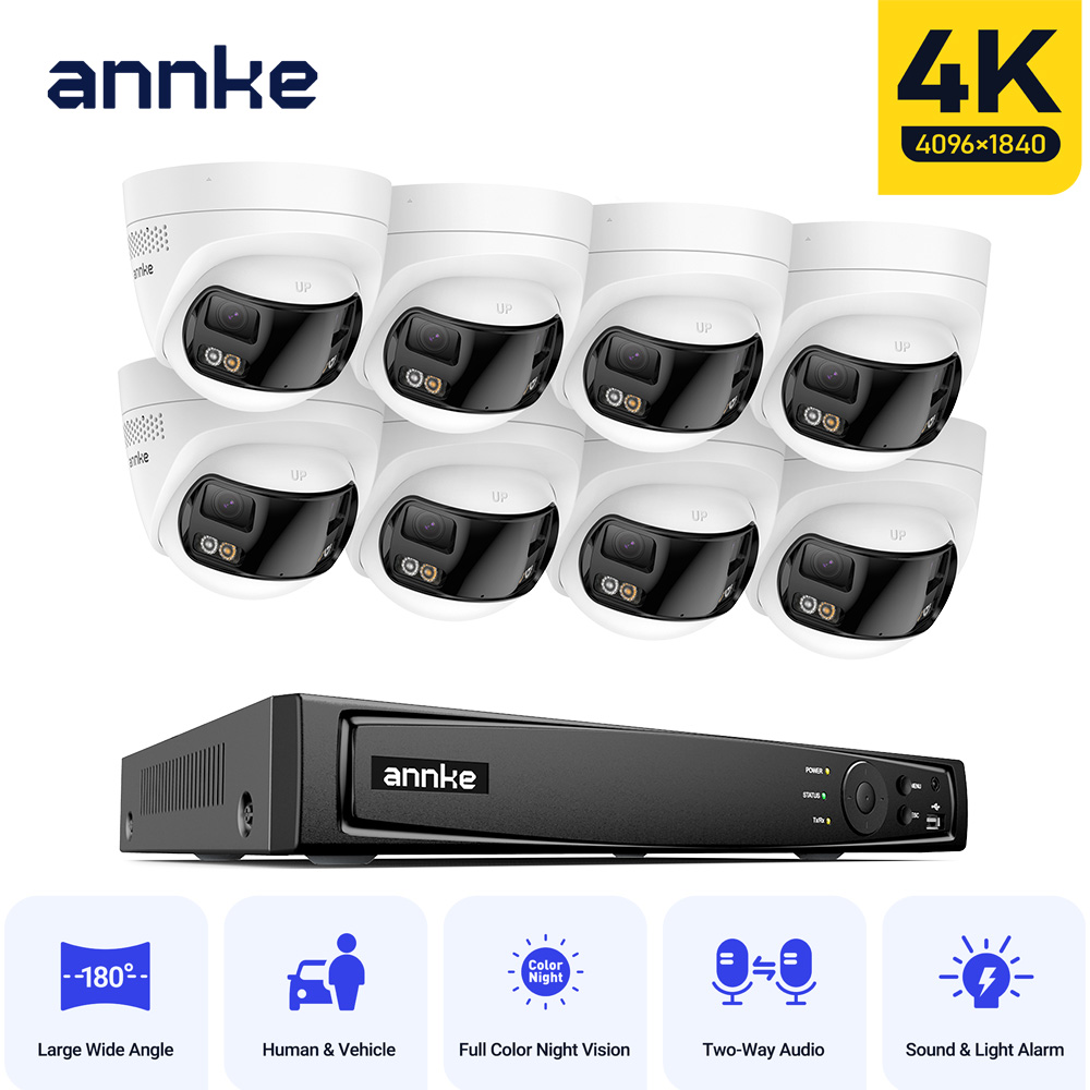 ANNKE 4K Outdoor Video Securit - Ip Camera Outdoor 4K บทวิจารณ์และราคา