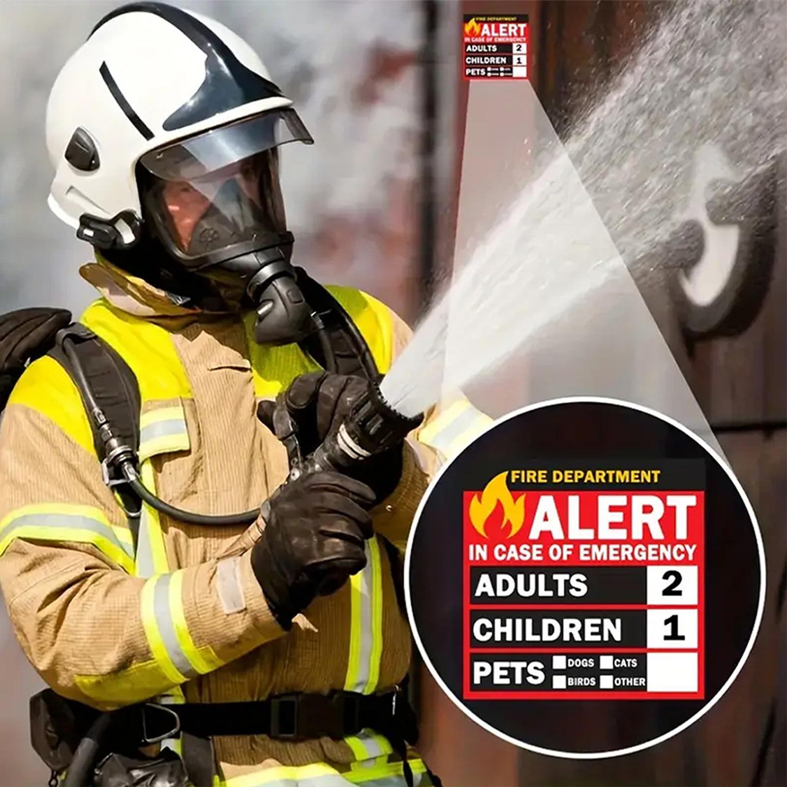 Fire Pet Alert Sticker Rain-Pr - Home Security Department บทวิจารณ์และราคา