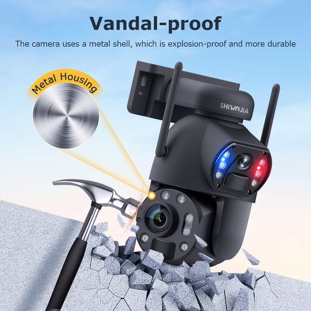 SHIWOJIA 6K 12MP 4G Solar Came - Ip Camera Outdoor 4K บทวิจารณ์และราคา