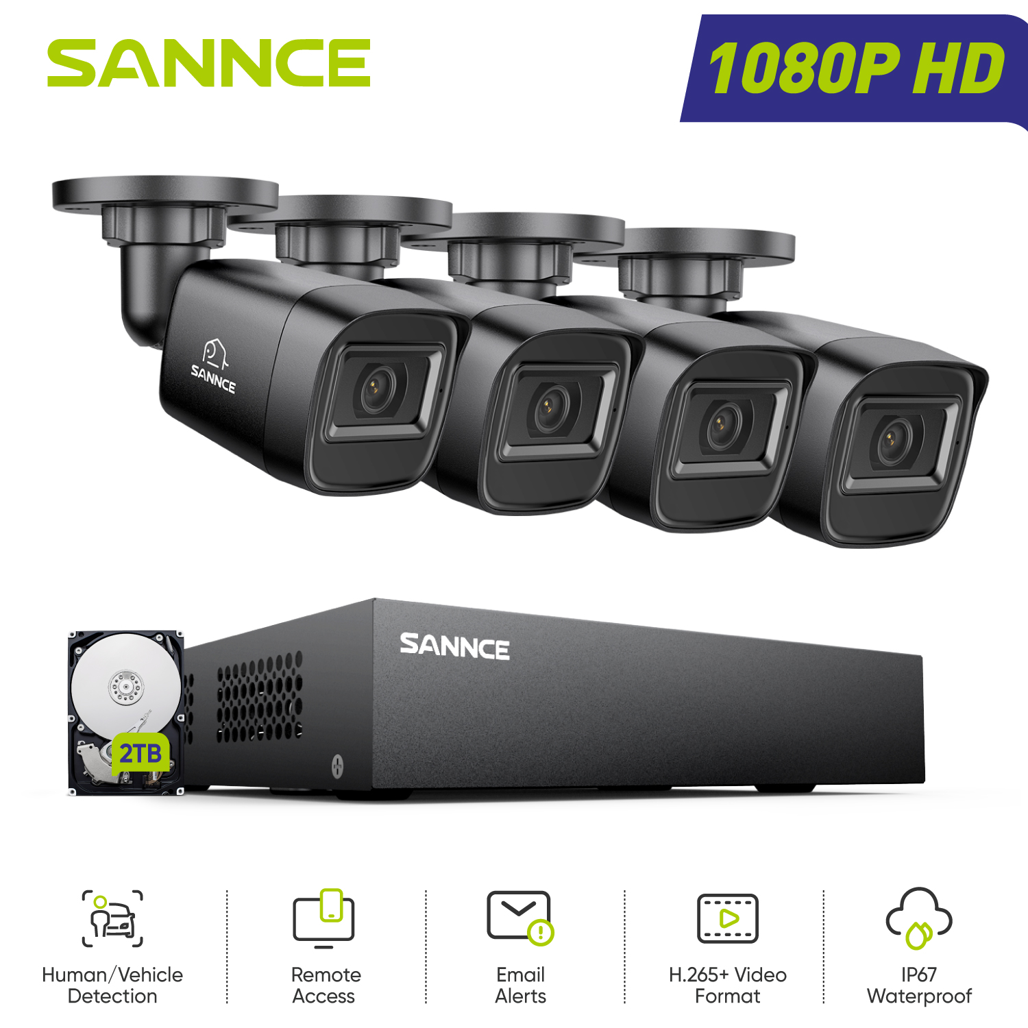 SANNCE 1080P Security Camera S - Home Security Ideas บทวิจารณ์และราคา