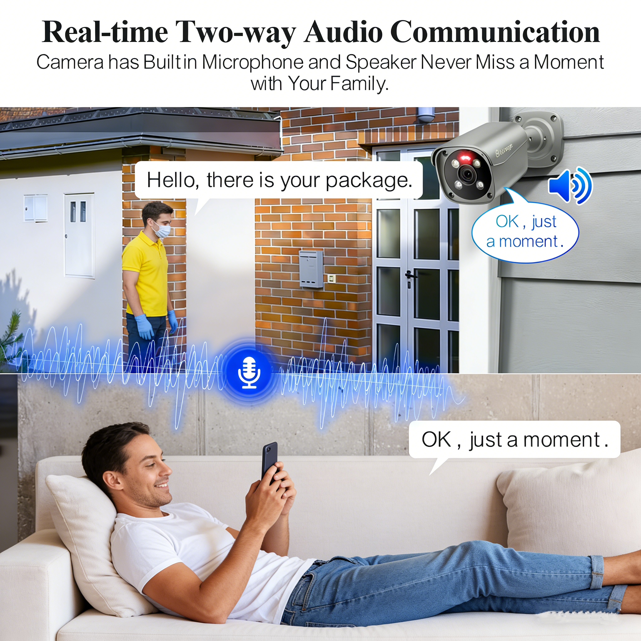 Techage 8CH 5MP 8MP Security C - Ip Camera Outdoor 4K บทวิจารณ์และราคา