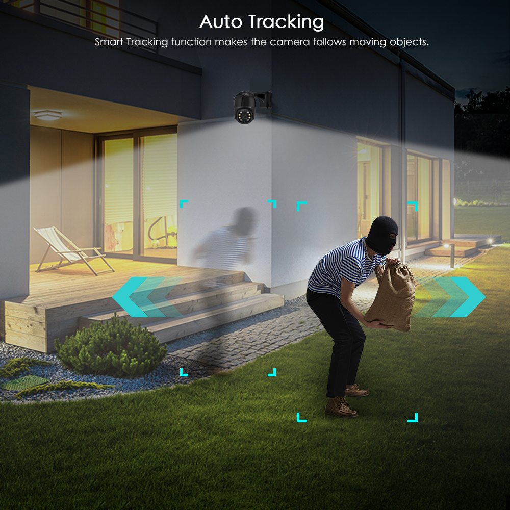 8CH 4K PTZ Security Camera Sys - Ip Camera Outdoor 4K บทวิจารณ์และราคา