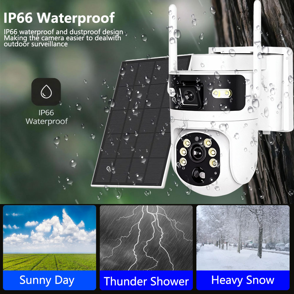 8MP 4K 4G SIM Card PTZ IP Came - Ip Camera Outdoor 4K บทวิจารณ์และราคา