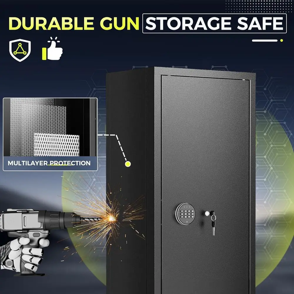 Secure Firearm Safe 10-15 Capa - Home Security Gun บทวิจารณ์และราคา