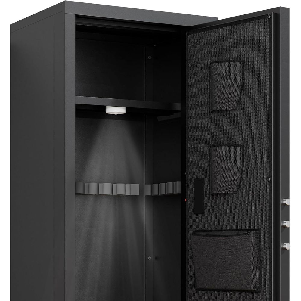 Sturdy 5-8 Gun Security Cabine - Home Security Gun บทวิจารณ์และราคา