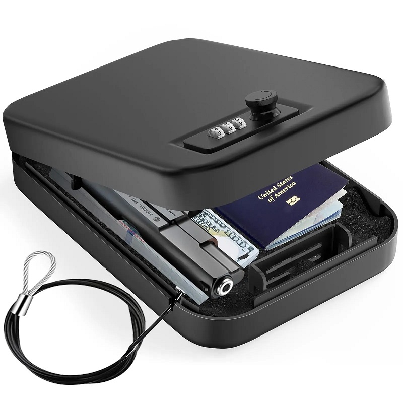 Portable Security Case Lock Bo - Home Security Gun บทวิจารณ์และราคา