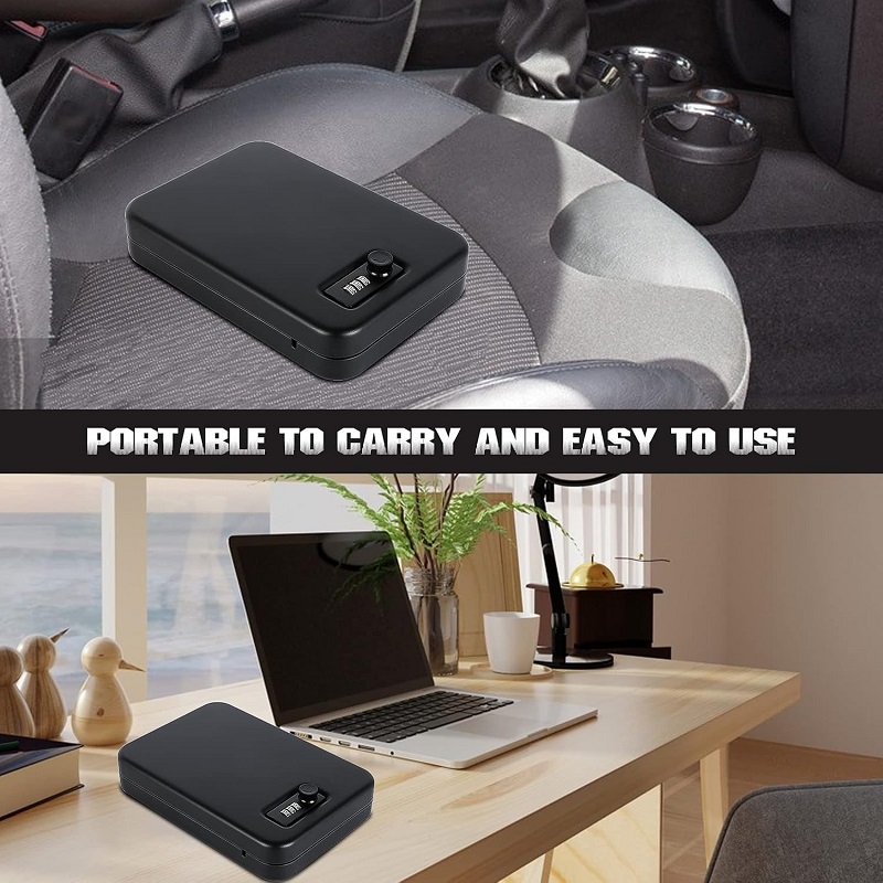 Portable Security Case Lock Bo - Home Security Gun บทวิจารณ์และราคา