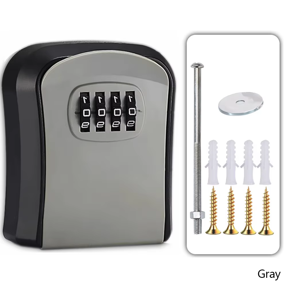 Wall Mount Key Lock Box with 4 - Home Security Ideas บทวิจารณ์และราคา