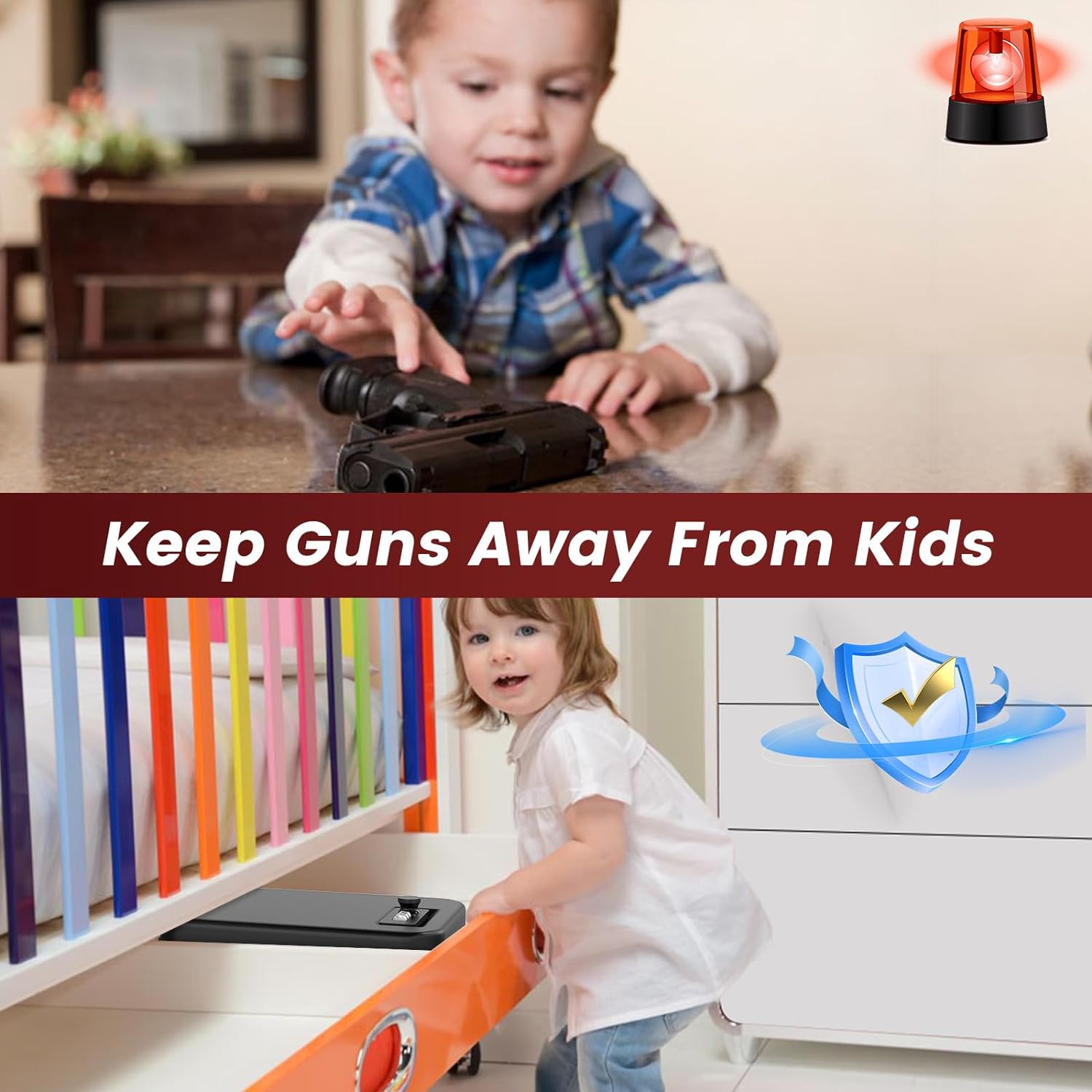 Security Safe Box Personal Saf - Home Security Gun บทวิจารณ์และราคา