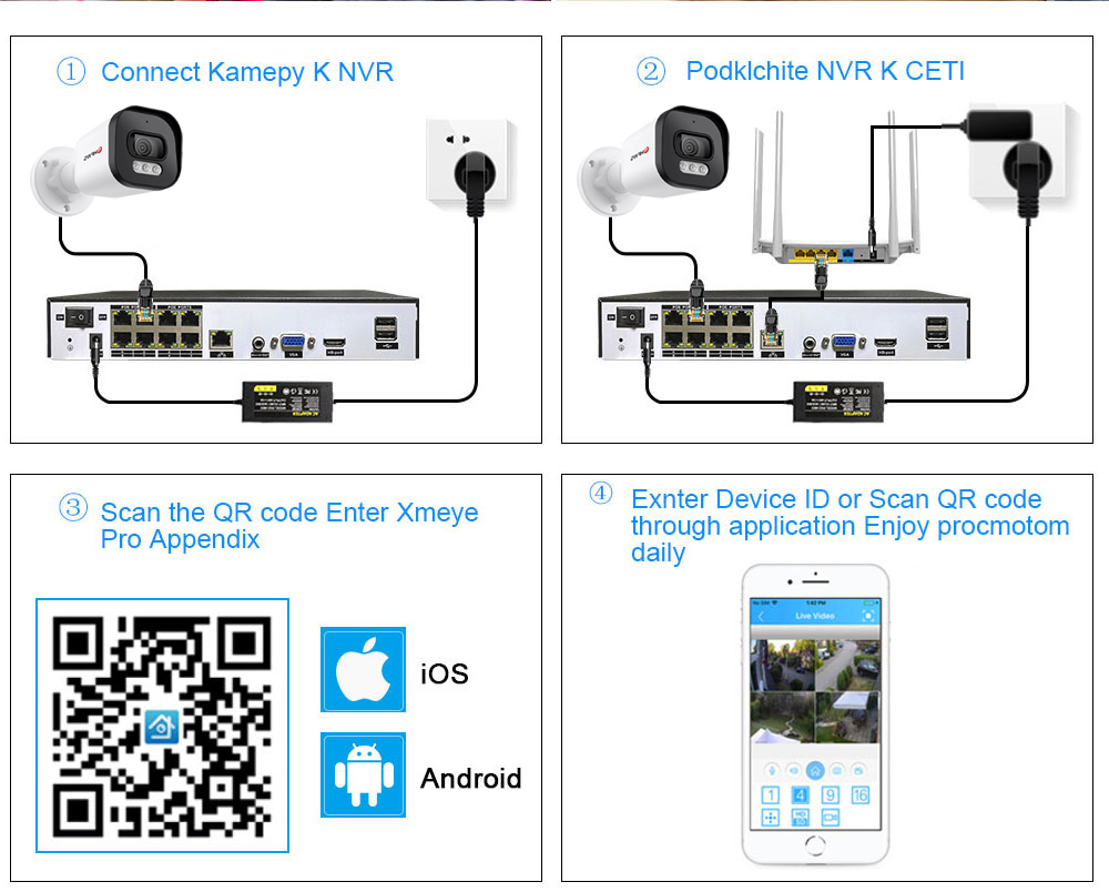 Hfws cctv camera security syst - Ip Camera Outdoor 4K บทวิจารณ์และราคา