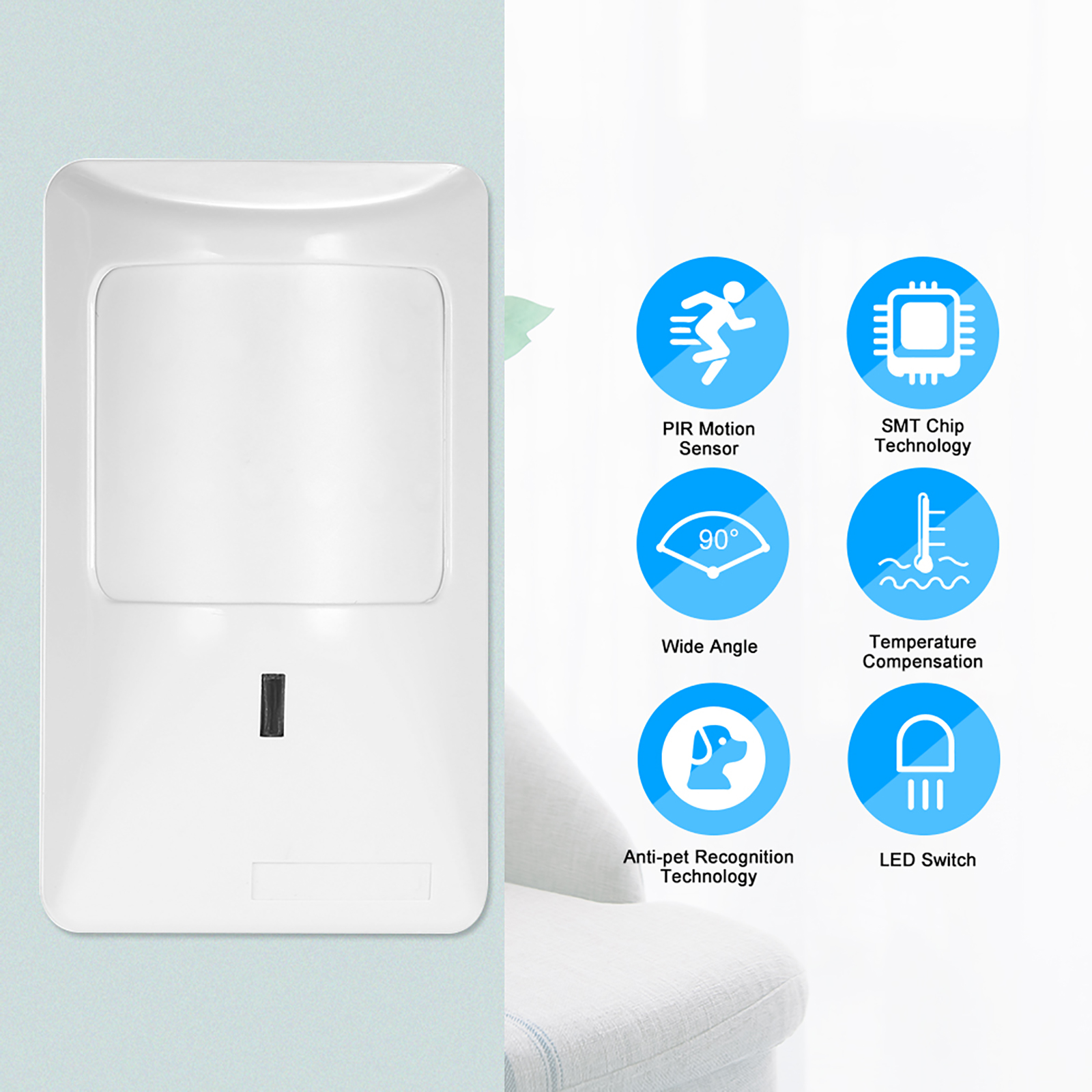 2pcs Sensor Anti-Pet PIR Motio - Pet Immune Pir Sensor บทวิจารณ์และราคา