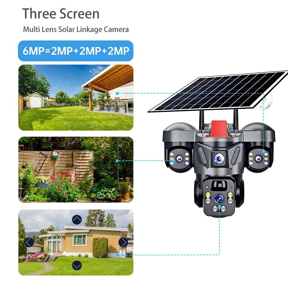 KERUI Outdoor PTZ 6MP 4G SIM W - Home Security Ideas บทวิจารณ์และราคา