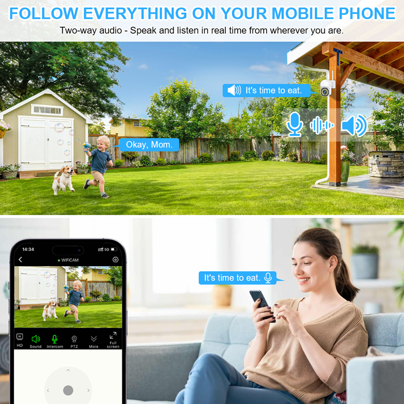 Smar 3MP Wireless CCTV Securit - Home Security Ideas บทวิจารณ์และราคา
