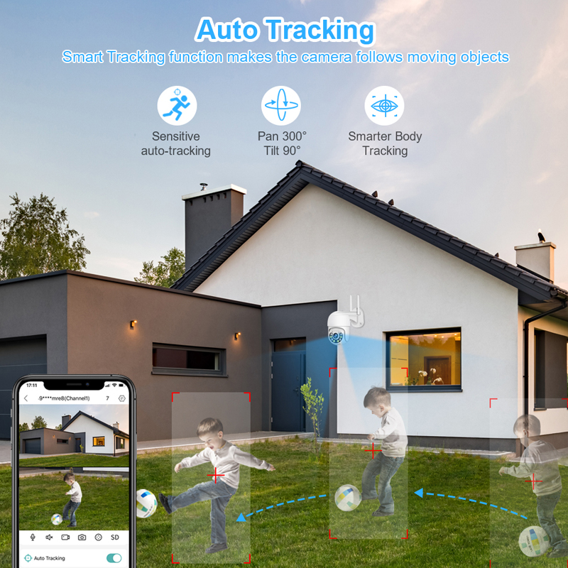 Smar 3MP Wireless CCTV Securit - Home Security Ideas บทวิจารณ์และราคา