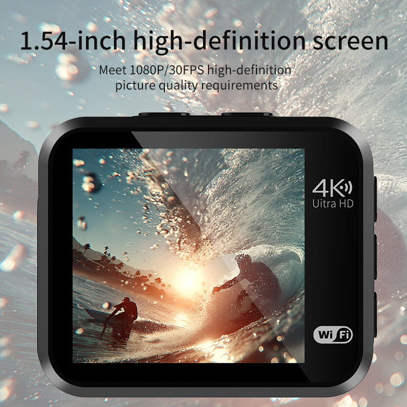 Mini Action Camera 4K Ultra HD - Ip Camera Outdoor 4K บทวิจารณ์และราคา