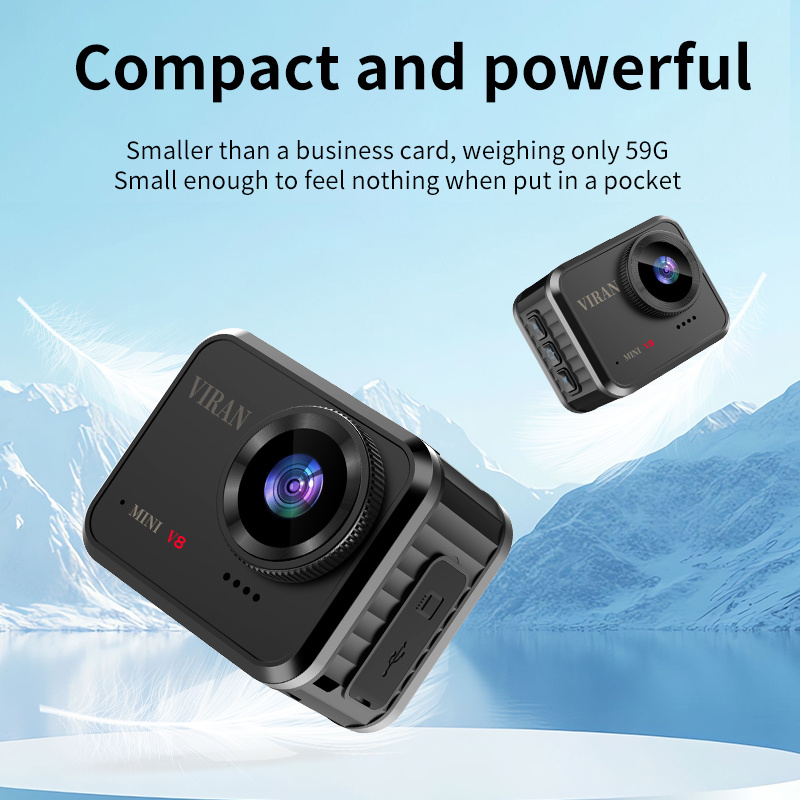 Mini Action Camera 4K Ultra HD - Ip Camera Outdoor 4K บทวิจารณ์และราคา