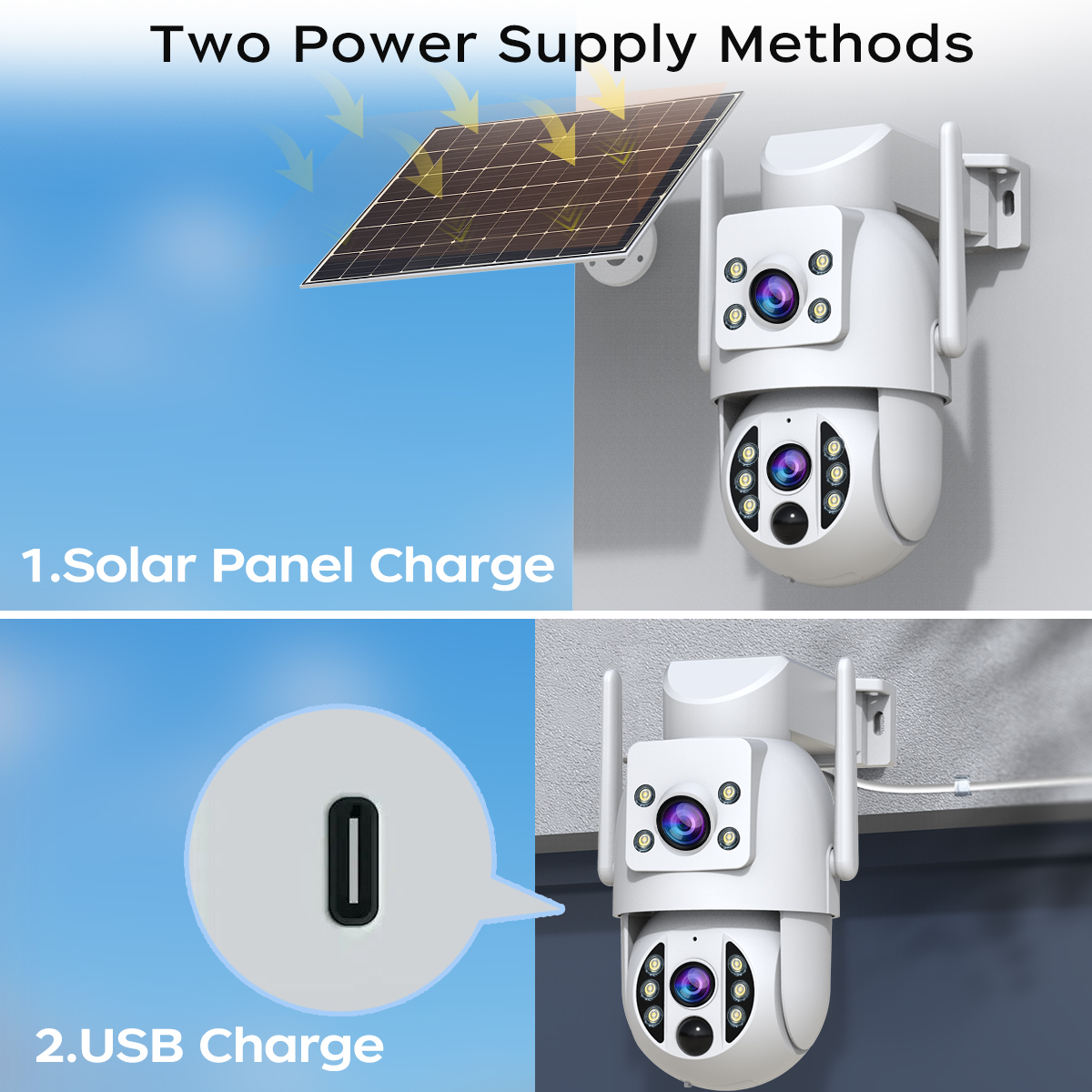JOOAN 2K 4K Wireless Solar Cam - Ip Camera Outdoor 4K บทวิจารณ์และราคา