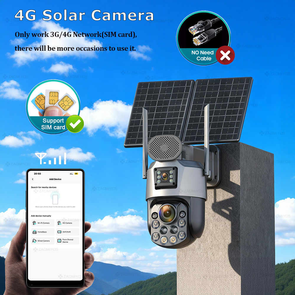 Dual Lens Home Outdoor Surveil - Home Security Ideas บทวิจารณ์และราคา